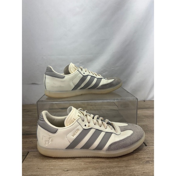 adidas Other - Adidas Samba Messi Inter Miami CF Chalk White Grey Gum ID3550 Mens Size 7.5